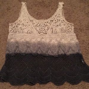 AMERICAN EAGLE Lace tank top